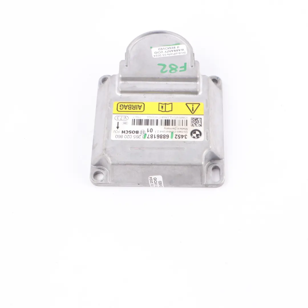 Airbag Module BMW F20 F21 F30 F31 F32 ECU ICM Plus Control Unit Air Bag to with Part number 6886187 Airbag Module BMW F20 F21 F30 F31 F32 ECU ICM Plus Control Unit Air Bag - SKU 6886187 - Part number 6886187