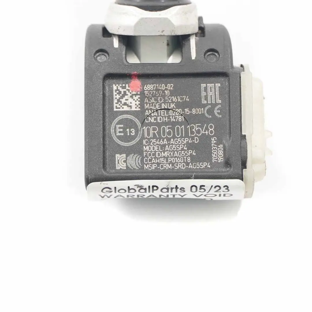  Genuine BMW Sensor presión neumáticos Módulo electrónico RDC 433MHZ - SKU 6887140 - Número de pieza 6887140