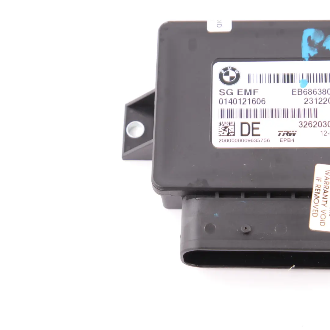 EMF Modul Feststellbremse Einheit Elektrische Steuerung 6863800 für BMW F10 F11 mit Teilenummer 6887358 BMW F10 F11 EMF Modul Feststellbremse Einheit Elektrische Steuerung 6863800 - SKU 6887358 - Teilenummer 6887358
