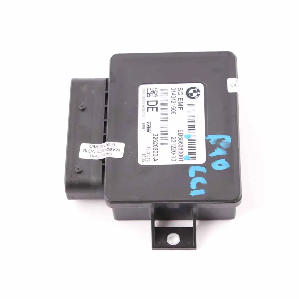 Moduł Elektrycznego Hamulca Postojowego EMF 6863800 do BMW F10 F11 o numerze 6887358 BMW F10 F11 Moduł Elektrycznego Hamulca Postojowego EMF 6863800 - SKU 6887358 - Numer Części 6887358
