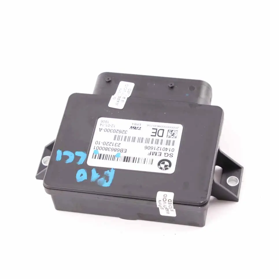 EMF Module Frein de Parking Unité de Contrôle Electrique 6863800 pour BMW F10 F11 à propos du numéro de pièce 6887358 BMW F10 F11 EMF Module Frein de Parking Unité de Contrôle Electrique 6863800 - SKU 6887358 - Numéro de pièce 6887358