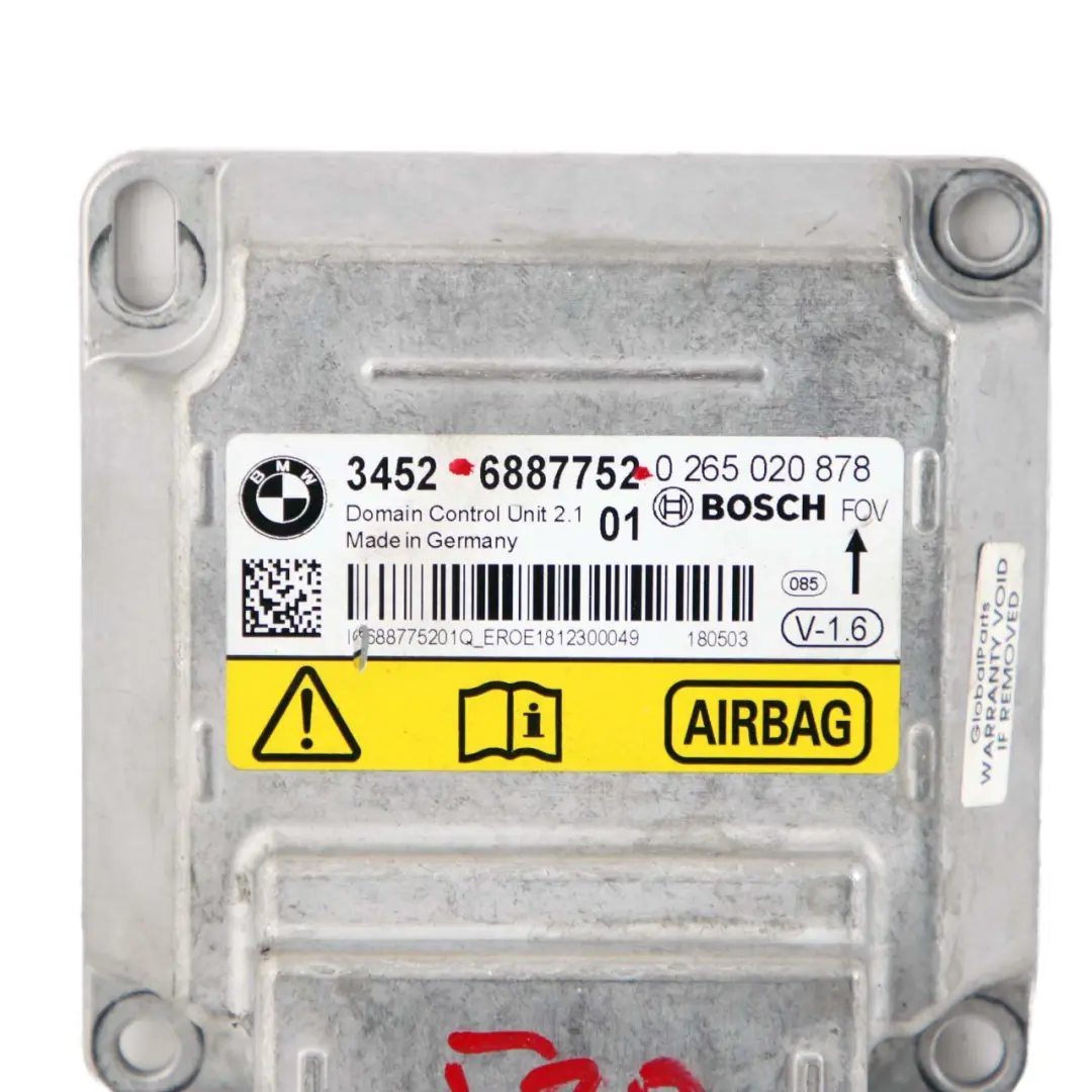 Module D'Air ICM BMW F20 F21 F22 F30 F31 Unité De Commande ECU pour à propos du numéro de pièce 6864208 Module D'Air ICM BMW F20 F21 F22 F30 F31 Unité De Commande ECU - SKU 6887752 - Numéro de pièce 6864208