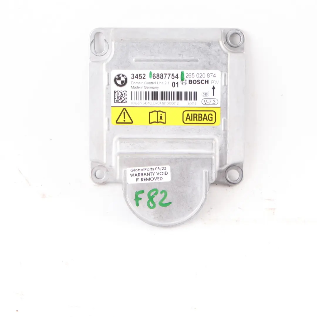  Module Airbag BMW F20 F21 F30 F31 F32 ECU ICM Plus Control Unit Air Bag - SKU 6887754 - Numéro de pièce 6887754