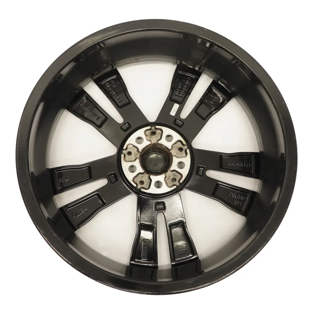 Roue avant noire Jante alliage 20" Double rayon 5,5J pour BMW i3 I01 LCI à propos du numéro de pièce 6888010 BMW i3 I01 LCI Roue avant noire Jante alliage 20" Double rayon 5,5J - SKU 6888010-1 - Numéro de pièce 6888010