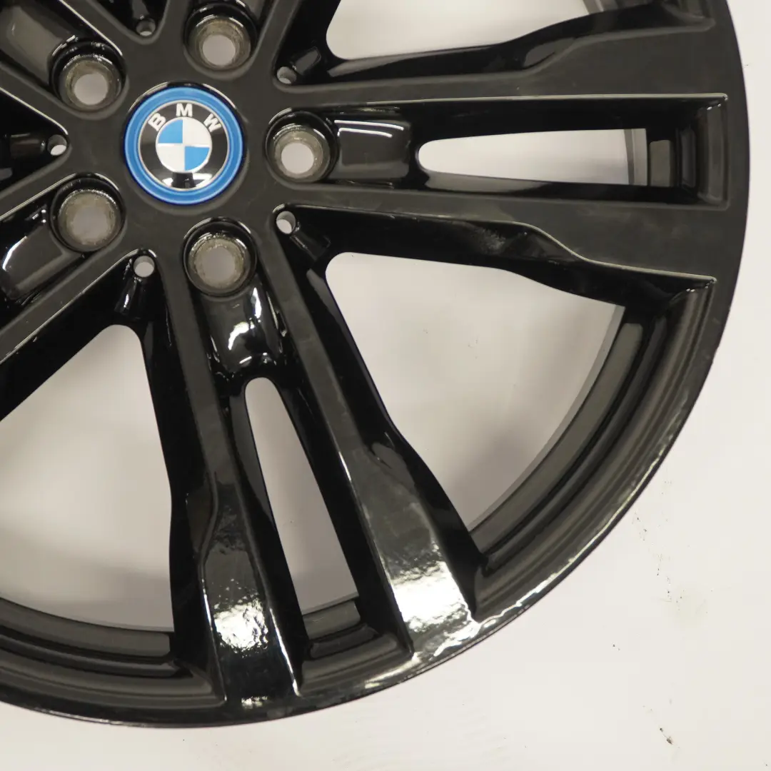 Roue avant noire Jante alliage 20" Double rayon 5,5J pour BMW i3 I01 LCI à propos du numéro de pièce 6888010 BMW i3 I01 LCI Roue avant noire Jante alliage 20" Double rayon 5,5J - SKU 6888010-1 - Numéro de pièce 6888010