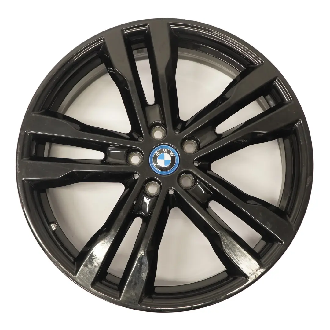 Vorderrad Schwarz Felge 20" Doppelspeiche ET:33 5,5J für BMW i3 I01 LCI mit Teilenummer 6888010 BMW i3 I01 LCI Vorderrad Schwarz Felge 20" Doppelspeiche ET:33 5,5J - SKU 6888010-2 - Teilenummer 6888010