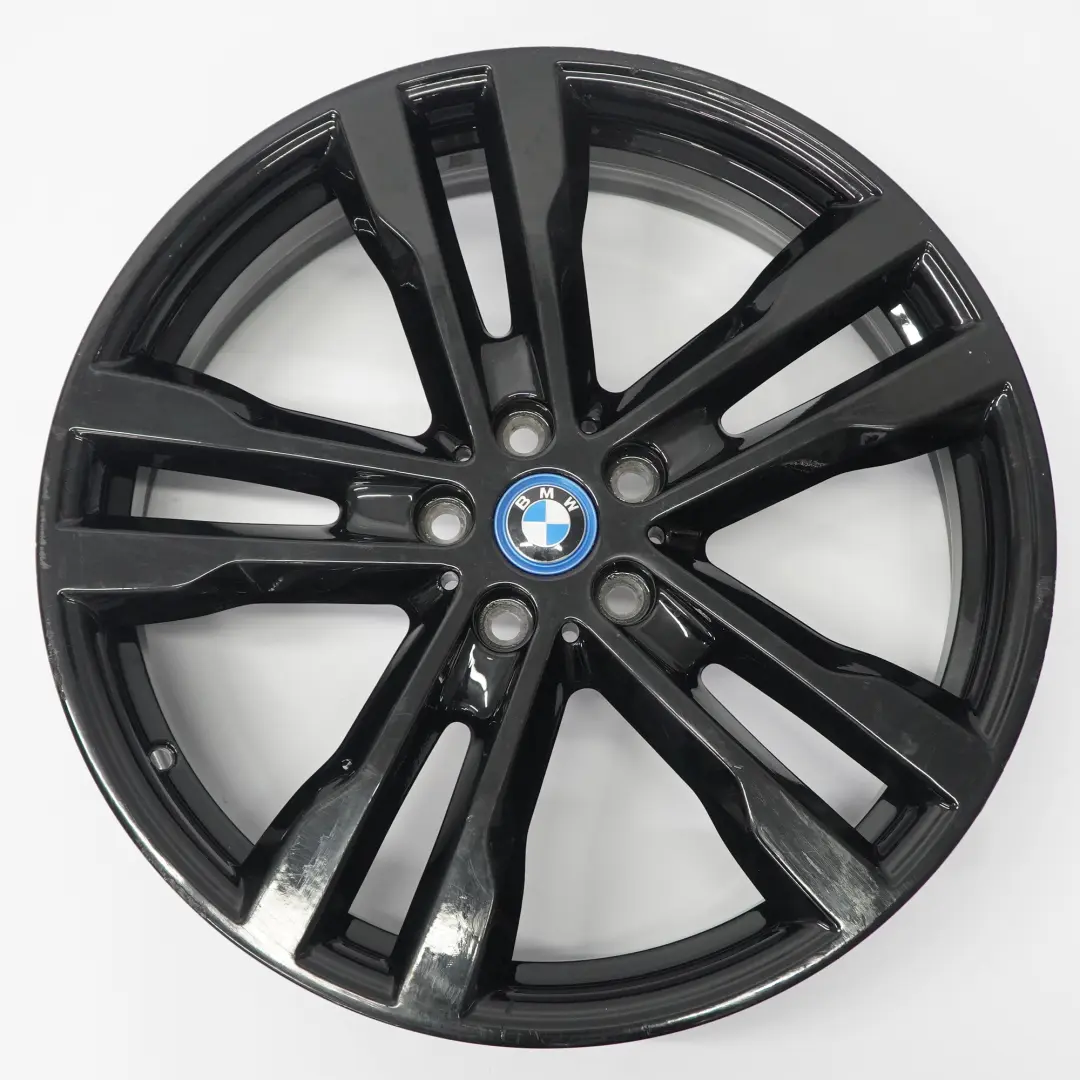 Vorderrad Schwarz Felge 20" Doppelspeiche ET:33 5,5J für BMW i3 I01 LCI mit Teilenummer 6888010 BMW i3 I01 LCI Vorderrad Schwarz Felge 20" Doppelspeiche ET:33 5,5J - SKU 6888010-2 - Teilenummer 6888010