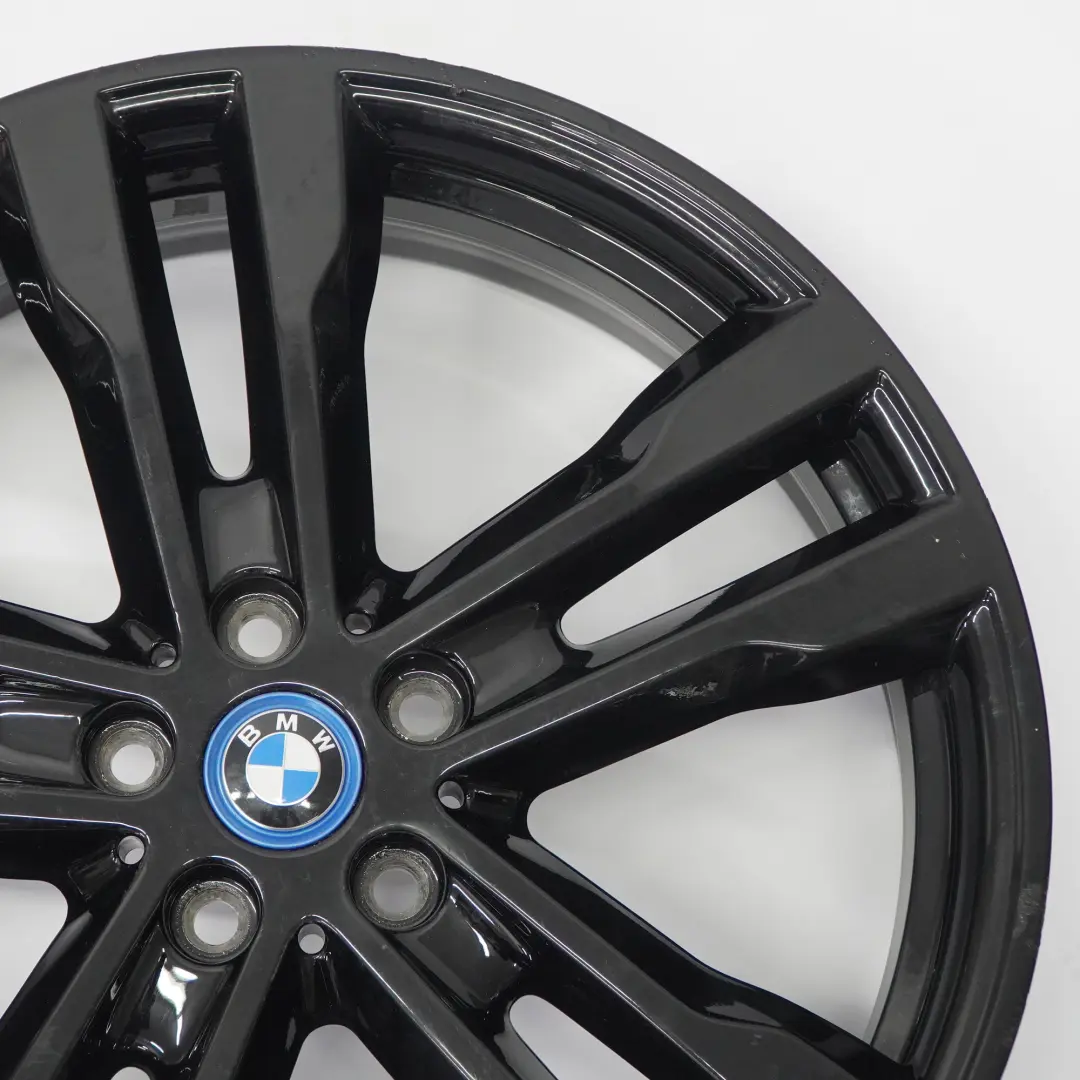 Front Black Wheel Alloy Rim 20" Double Spoke ET:33 5,5J to BMW i3 I01 LCI with Part number 6888010 BMW i3 I01 LCI Front Black Wheel Alloy Rim 20" Double Spoke ET:33 5,5J - SKU 6888010-2 - Part number 6888010