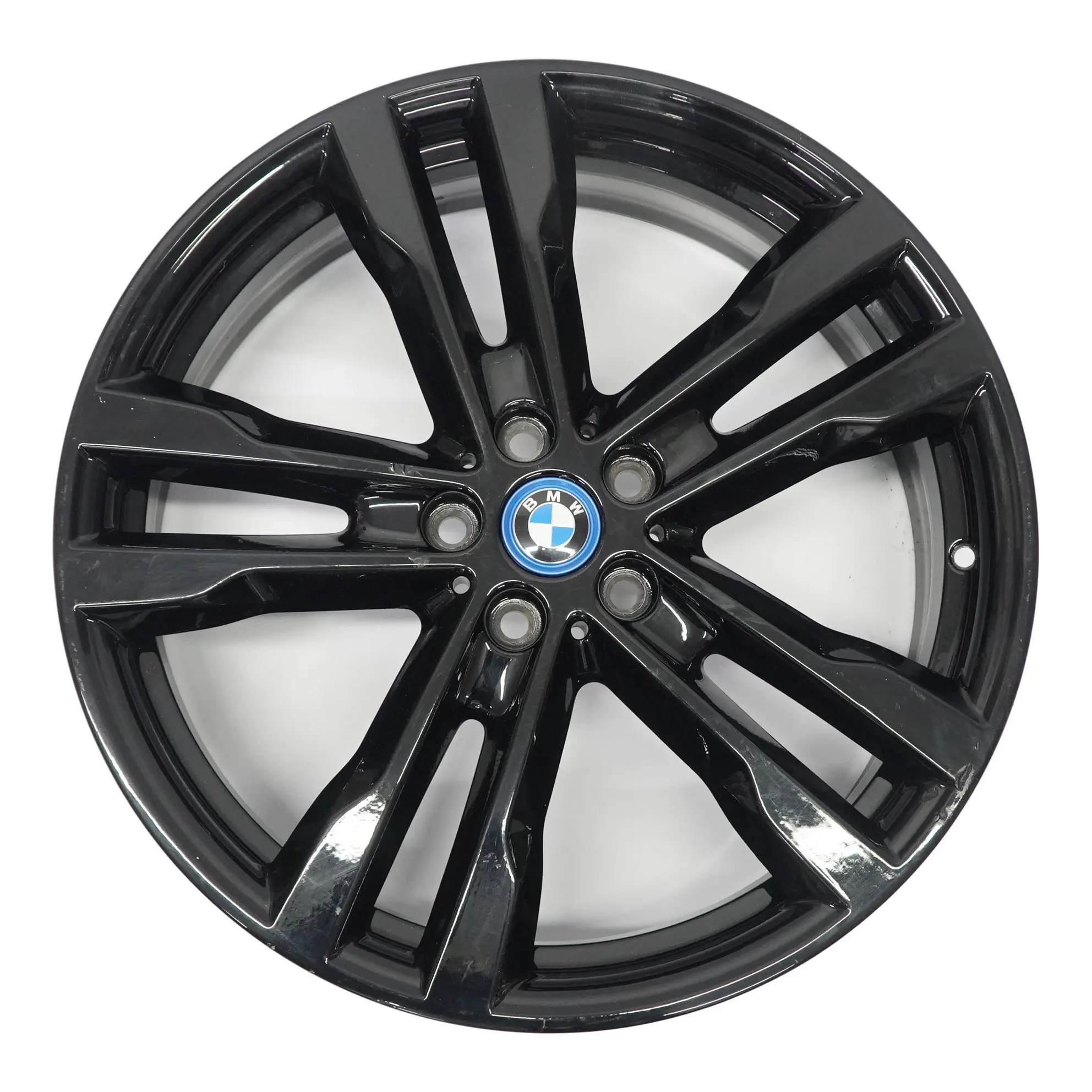 BMW i3 I01 LCI Cerchio in lega posteriore nero 20" Doppie razze ET:39 6J 6888011