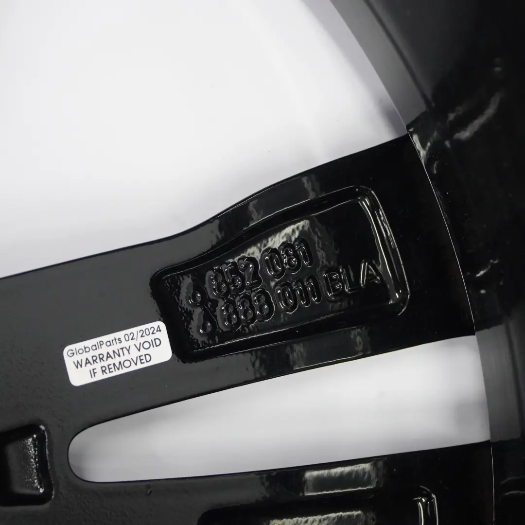 Llanta Aleación Negra Trasera 20" Doble Radio ET:39 6J para BMW i3 I01 LCI con número de pieza 6888011 BMW i3 I01 LCI Llanta Aleación Negra Trasera 20" Doble Radio ET:39 6J - SKU 6888011-1 - Número de pieza 6888011