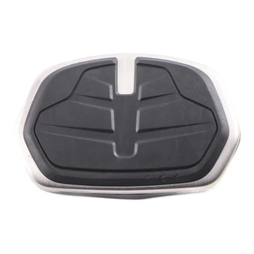 Gearbox Brake Pedal Rubber Pad Stainless Steel Inlay to BMW F40 M Sport Automatic with Part number 6888758 BMW F40 M Sport Automatic Gearbox Brake Pedal Rubber Pad Stainless Steel Inlay - SKU 6888758-1 - Part number 6888758