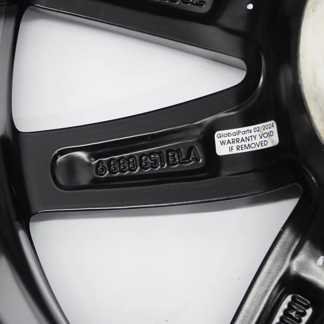 18" Czarne Felgi Aluminiowe JCW Grip Spoke 815 ET:51 7,5J do Mini F60 o numerze 6888851 Mini F60 18" Czarne Felgi Aluminiowe JCW Grip Spoke 815 ET:51 7,5J - SKU 6888851-2 - Numer Części 6888851