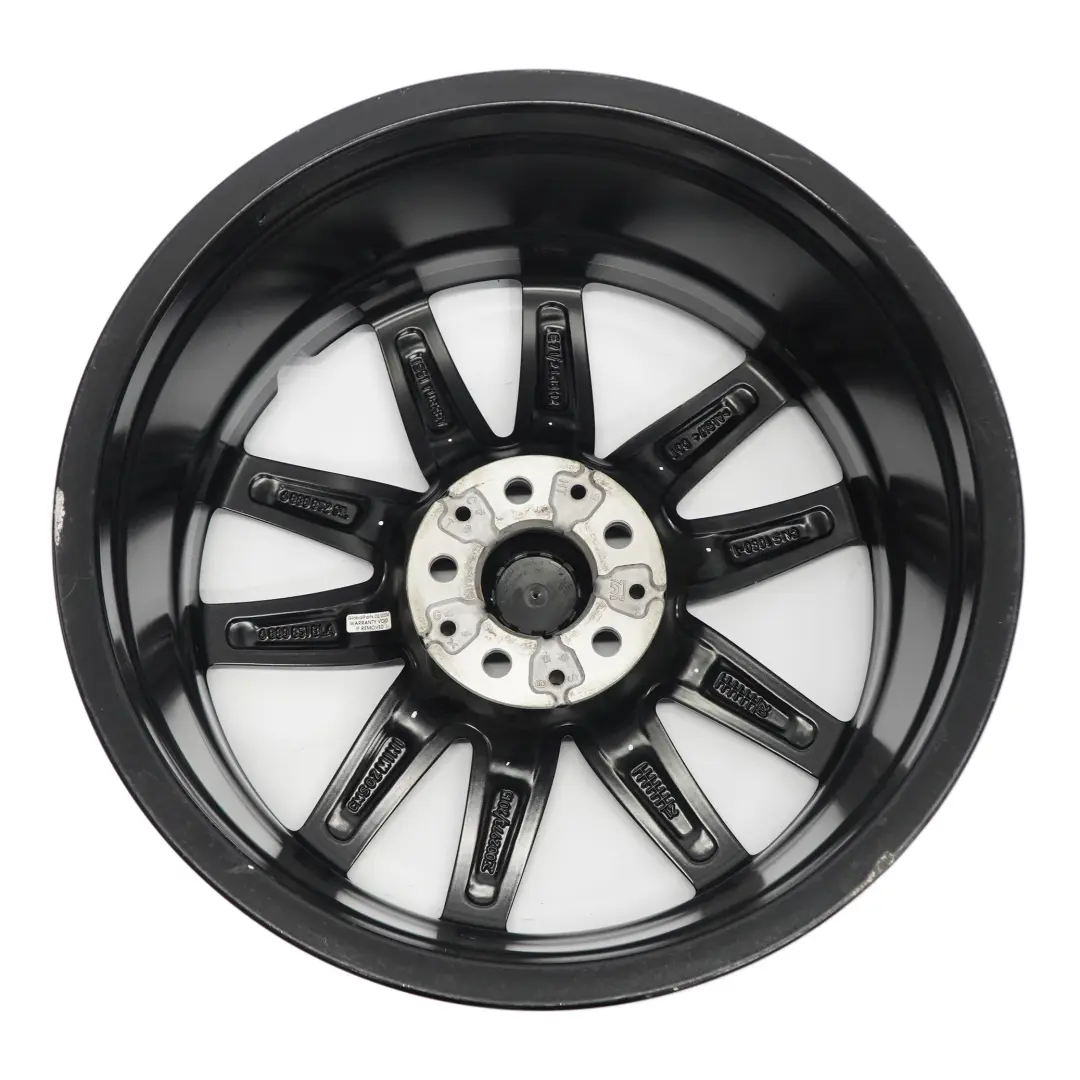 Schwarz Alufelge 18" JCW Grip Speiche 815 ET:51 7,5J für Mini F60 mit Teilenummer 6888851 Mini F60 Schwarz Alufelge 18" JCW Grip Speiche 815 ET:51 7,5J - SKU 6888851-2 - Teilenummer 6888851