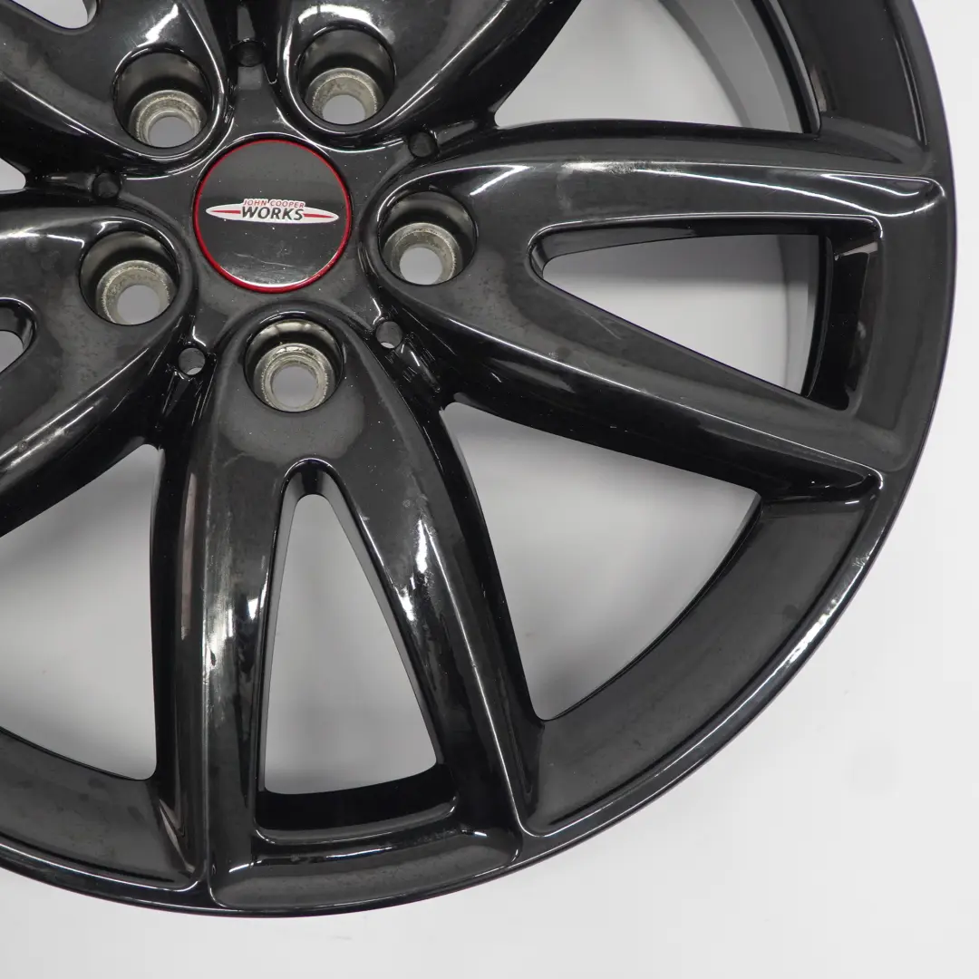 Mini F60 Schwarz Alufelge 18" JCW Grip Speiche 815 ET:51 7,5J - SKU 6888851-2 - Teilenummer 6888851