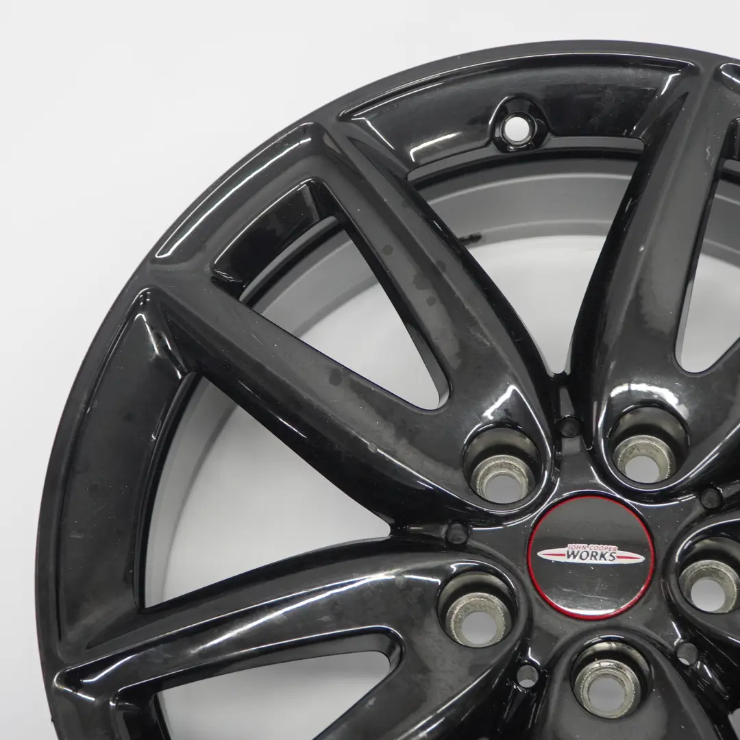 Mini F60 Schwarz Alufelge 18" JCW Grip Speiche 815 ET:51 7,5J - SKU 6888851-2 - Teilenummer 6888851