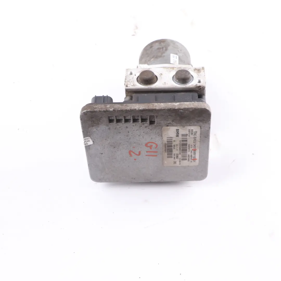 Brake Pump Hydraulic Unit DSC ABS Module Braking Unit 6889161 to BMW G11 with Part number 6889160 BMW G11 Brake Pump Hydraulic Unit DSC ABS Module Braking Unit 6889161 - SKU 6889160 - Part number 6889160