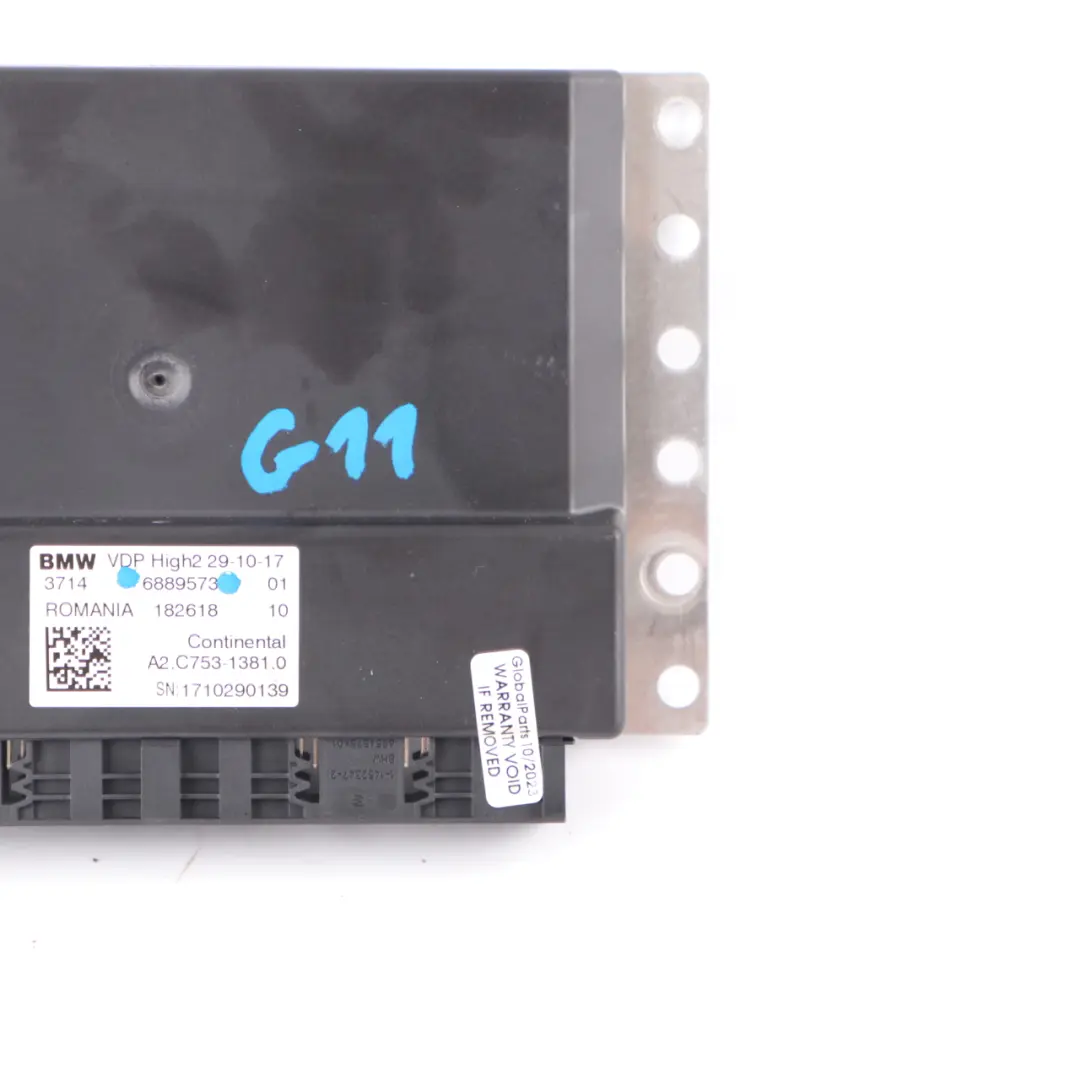 VDP Module BMW G11 G12 Rear Dynamic Air Suspension High2 Unit Module to with Part number 6889573 VDP Module BMW G11 G12 Rear Dynamic Air Suspension High2 Unit Module - SKU 6889573 - Part number 6889573