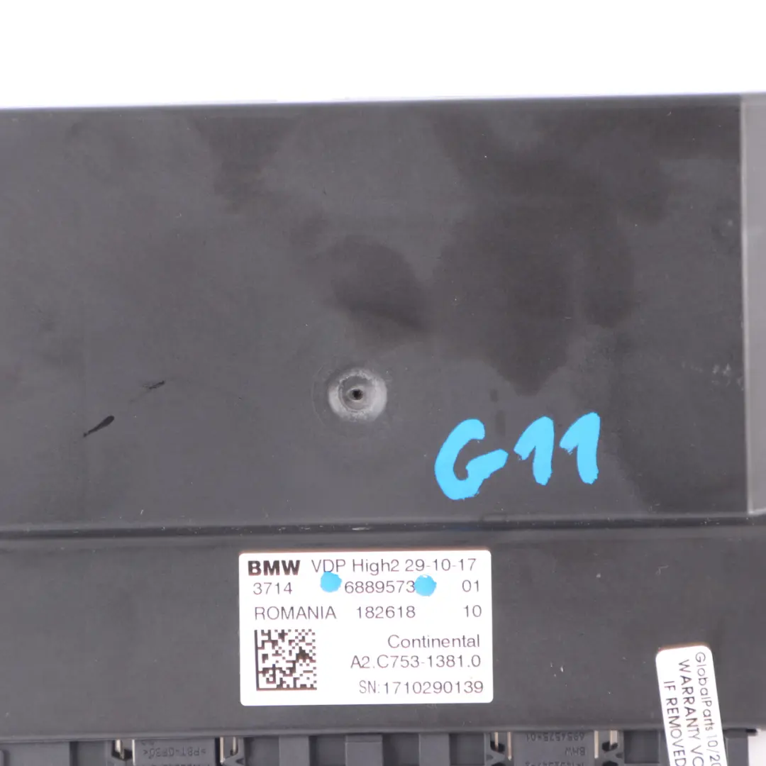  VDP Module BMW G11 G12 Rear Dynamic Air Suspension High2 Unit Module - SKU 6889573 - Part number 6889573