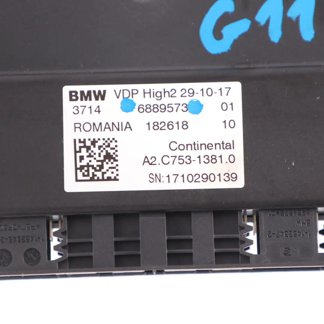 VDP Module BMW G11 G12 Rear Dynamic Air Suspension High2 Unit Module to with Part number 6889573 VDP Module BMW G11 G12 Rear Dynamic Air Suspension High2 Unit Module - SKU 6889573 - Part number 6889573