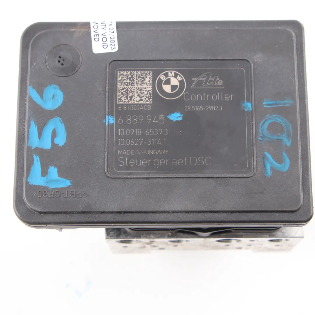 Mini Cooper F55 F56 F57 DSC Pompa Freno Unità Idro 6889944 - SKU 6889945 - Numero di parte 6889945