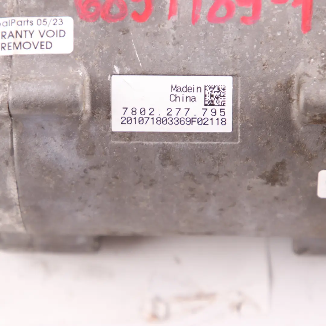 BMW F20 Electric Power Steering Rack Motor Drive Box Gear Unit - SKU 6891189-1 - Part number 6891189