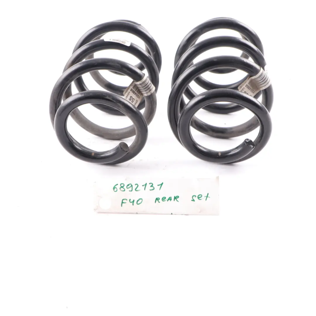 5S Spiral Federn Satz Hinten Links Rechts Federung Spule Dämpfung für BMW F40 mit Teilenummer 6892131 BMW F40 5S Spiral Federn Satz Hinten Links Rechts Federung Spule Dämpfung - SKU 6892131 - Teilenummer 6892131