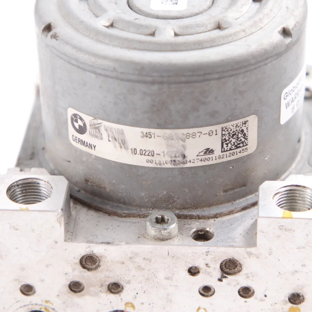 Bomba de freno ABS Unidad de control frenado hidráulico para BMW i3 I01 LCI con número de pieza 6892887 BMW i3 I01 LCI Bomba de freno ABS Unidad de control frenado hidráulico - SKU 6892887 - Número de pieza 6892887