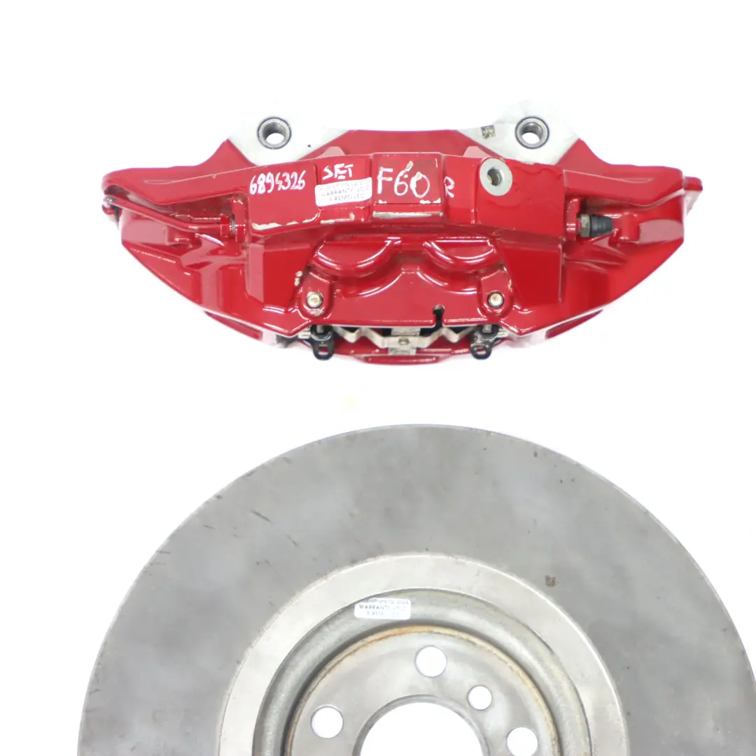 Freins de roue avant Brembo Set pour Mini F54 F60 JCW John Cooper Works à propos du numéro de pièce 6894325 Mini F54 F60 JCW John Cooper Works Freins de roue avant Brembo Set - SKU 6894325/326 - Numéro de pièce 6894325