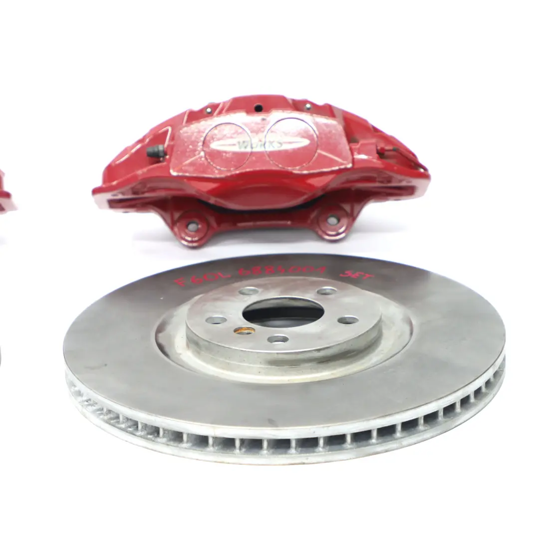  Front Wheel Brakes Mini F54 F60 JCW John Cooper Works Brembo Caliper Disc Set - SKU 6894325/326 - Part number 6894325