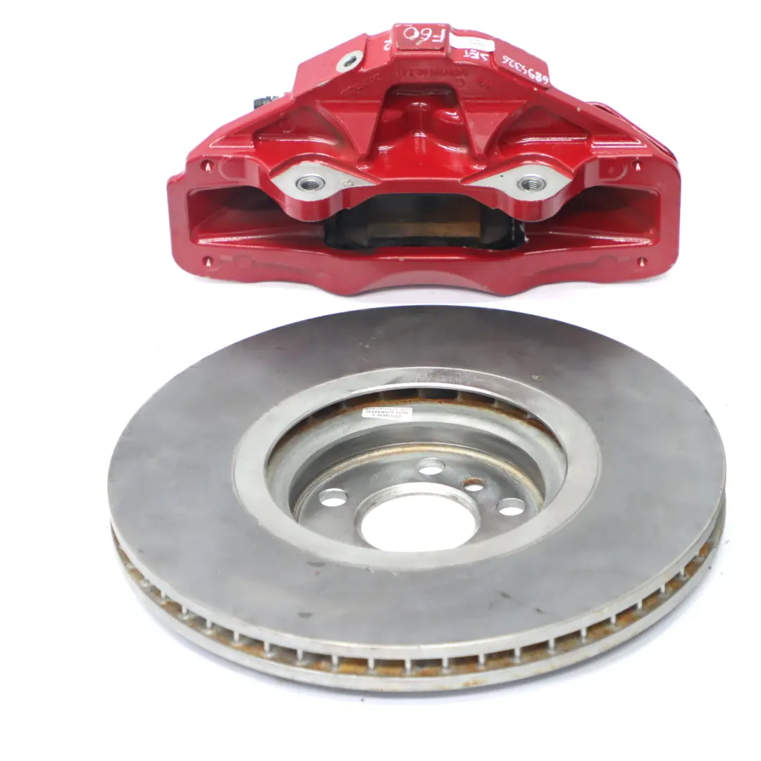  Front Wheel Brakes Mini F54 F60 JCW John Cooper Works Brembo Caliper Disc Set - SKU 6894325/326 - Part number 6894325