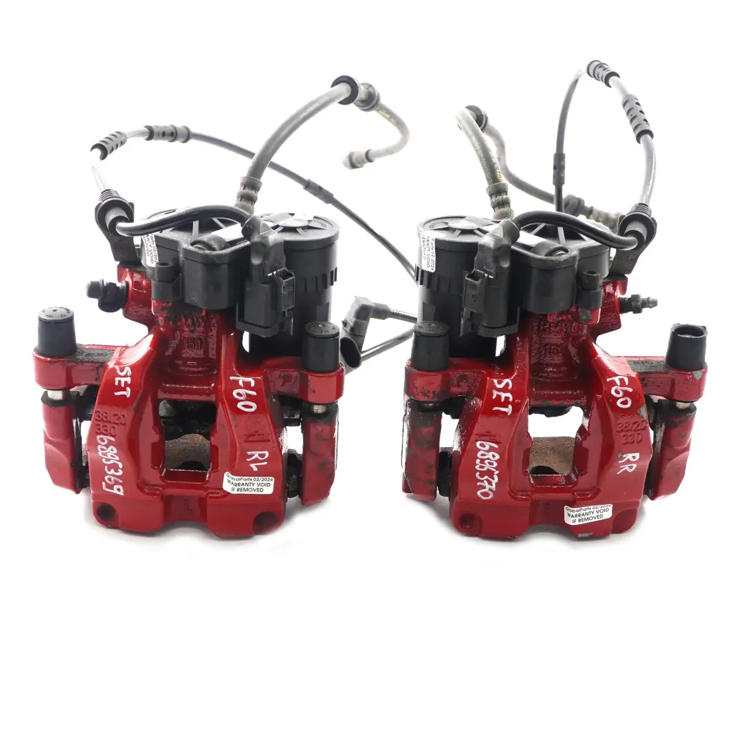 Pinzas de freno Mini Countryman F60 JCW ALL4 Carcasa trasero izquierdo derecho para con número de pieza 6895369 Pinzas de freno Mini Countryman F60 JCW ALL4 Carcasa trasero izquierdo derecho - SKU 6895369 - Número de pieza 6895369