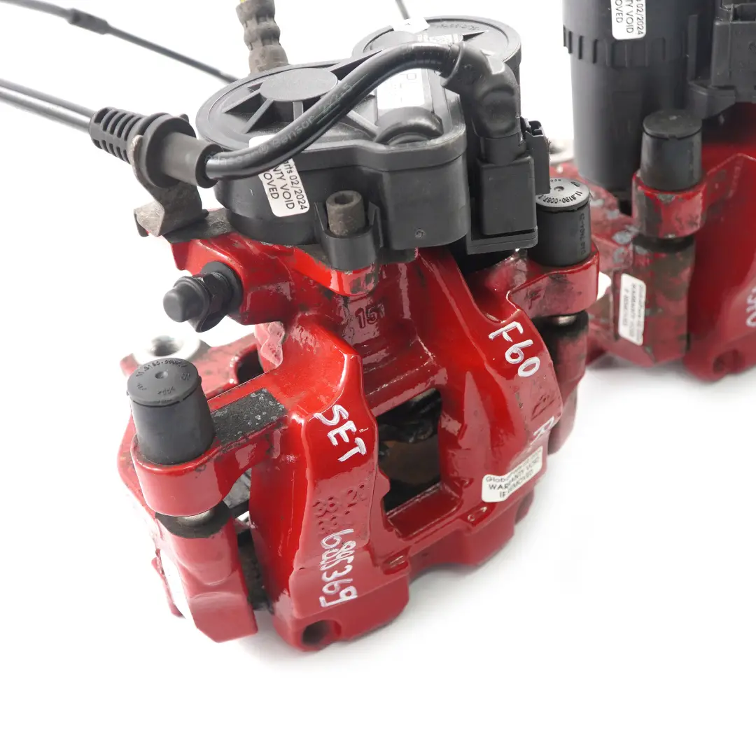 Brake Caliper Set Mini Countryman F60 JCW ALL4 Rear Left Right Brake Housing to with Part number 6895369 Brake Caliper Set Mini Countryman F60 JCW ALL4 Rear Left Right Brake Housing - SKU 6895369 - Part number 6895369