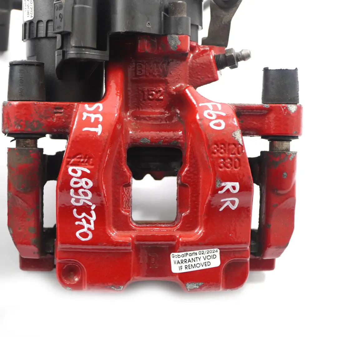 Pinzas de freno Mini Countryman F60 JCW ALL4 Carcasa trasero izquierdo derecho para con número de pieza 6895369 Pinzas de freno Mini Countryman F60 JCW ALL4 Carcasa trasero izquierdo derecho - SKU 6895369 - Número de pieza 6895369