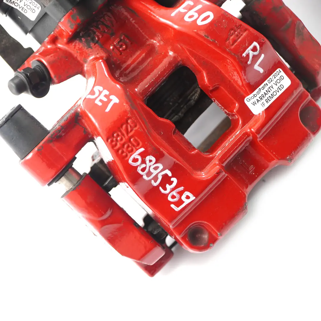 Bremssattel-Satz Mini Countryman F60 JCW ALL4 Hinten Links Rechts Bremsengehäuse für mit Teilenummer 6895369 Bremssattel-Satz Mini Countryman F60 JCW ALL4 Hinten Links Rechts Bremsengehäuse - SKU 6895369 - Teilenummer 6895369