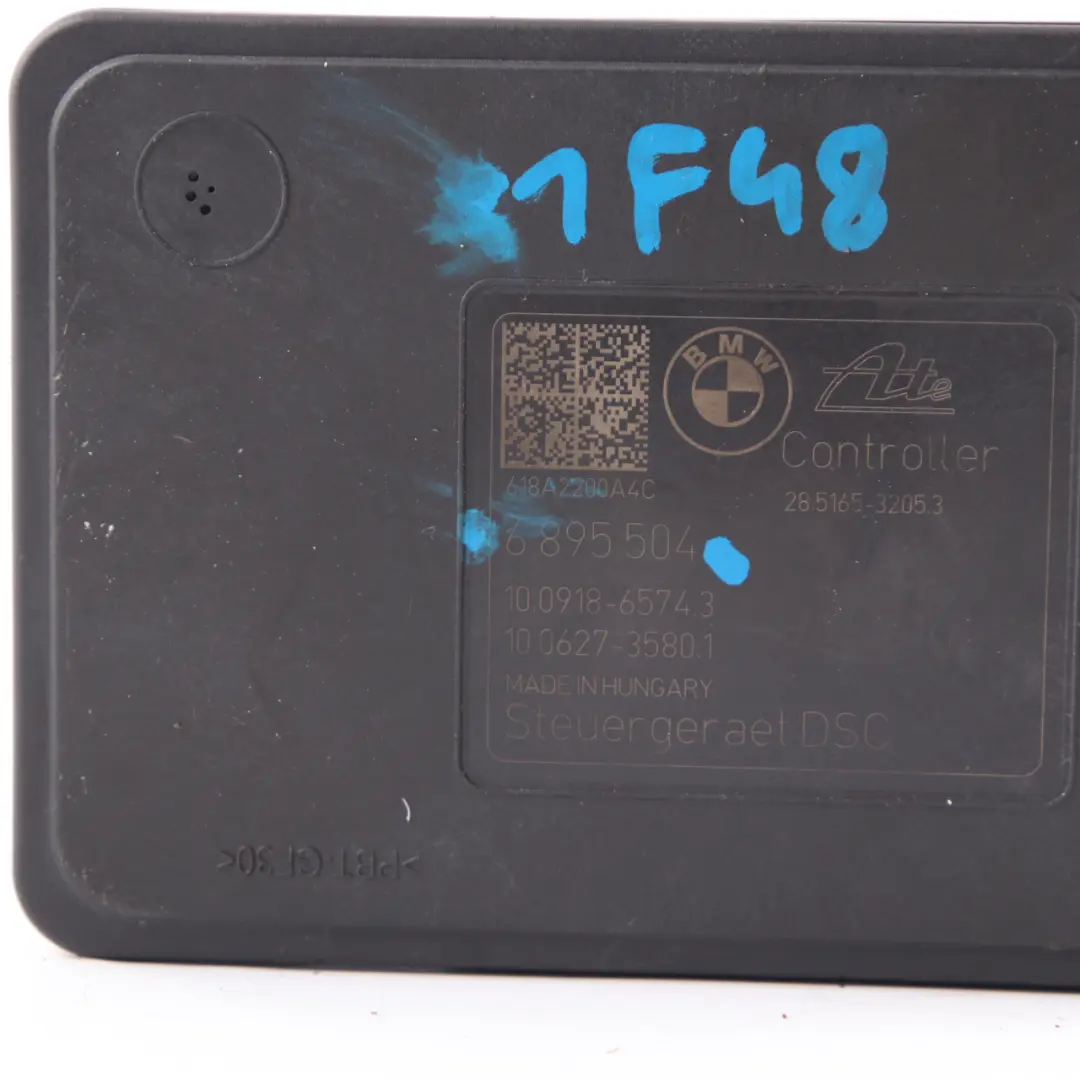 Brake Pump BMW X1 F48 F45 ABS Hydraulic Braking Control Unit 6895504 to with Part number 6895503 Brake Pump BMW X1 F48 F45 ABS Hydraulic Braking Control Unit 6895504 - SKU 6895503 - Part number 6895503