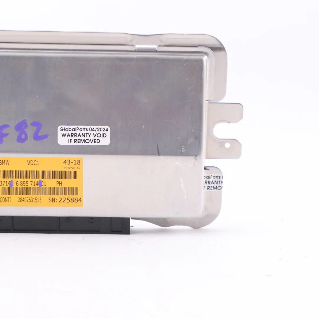 Suspension Module BMW F82 Rear Axle Dynamic Suspension Control Module to with Part number 6895714 Suspension Module BMW F82 Rear Axle Dynamic Suspension Control Module - SKU 6895714 - Part number 6895714