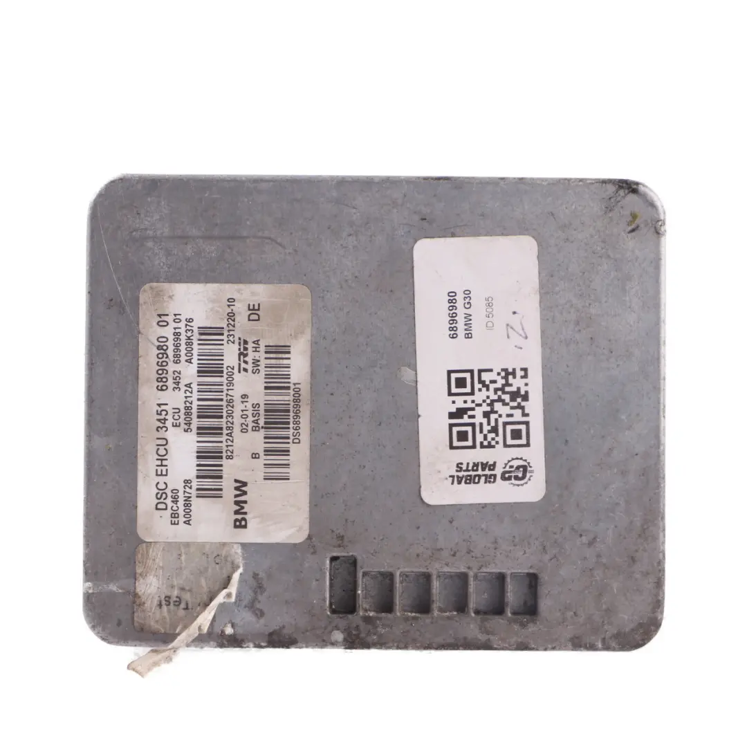 Brake Pump BMW G30 X3 G01 ABS DSC Hydro Unit Module to with Part number 6896980 Brake Pump BMW G30 X3 G01 ABS DSC Hydro Unit Module - SKU 6896980 - Part number 6896980