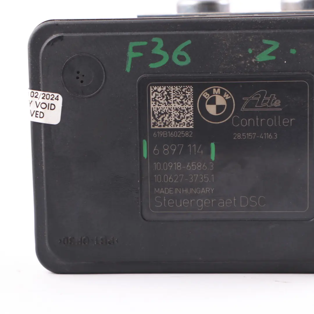  Pompe frein BMW F20 F21 F30 F31 F32 F36 Hydro Unit ABS DSC Module 6897113 - SKU 6897114 - Numéro de pièce 6897114