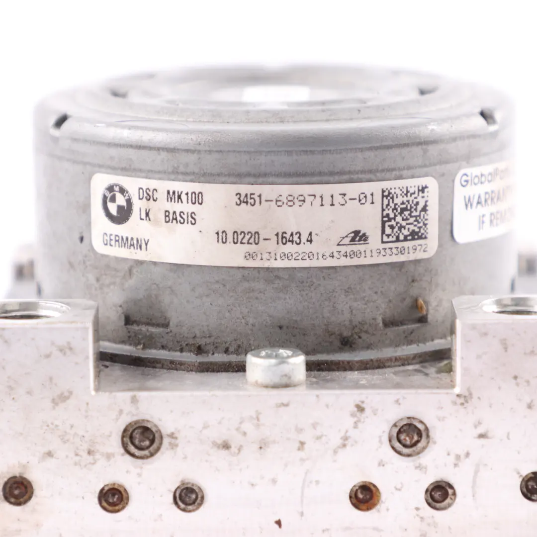  Bomba freno BMW F20 F21 F30 F31 F32 F36 Unidad hidráulica ABS DSC 6897113 - SKU 6897114 - Número de pieza 6897114
