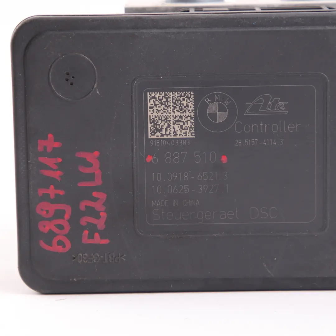 Pompa ABS DSC 6887509 6887510 do BMW F20 F21 F30 LCI o numerze 6897117 BMW F20 F21 F30 LCI Pompa ABS DSC 6887509 6887510 - SKU 6897117 - Numer Części 6897117