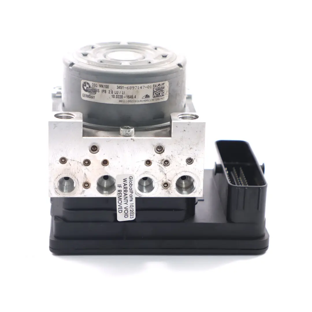  Bremspumpe BMW F45 X1 F48 ABS Hydraulisches Bremsensteuergerät 6897147 - SKU 6897148 - Teilenummer 6897148