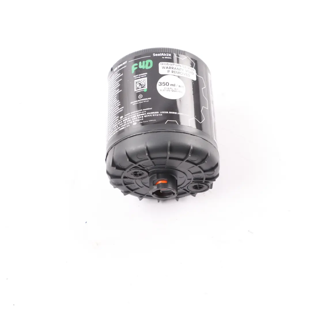 Puncture Tyre Sealant Sealer Tirefit Container to BMW F40 G20 G21 G30 G31 with Part number 6898013 BMW F40 G20 G21 G30 G31 Puncture Tyre Sealant Sealer Tirefit Container - SKU 6898013 - Part number 6898013