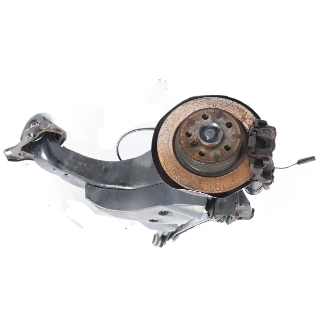 BMW F45 Assale Posteriore Sinistro Sospensione Gamba Freno Pinza Ruota Mozzo