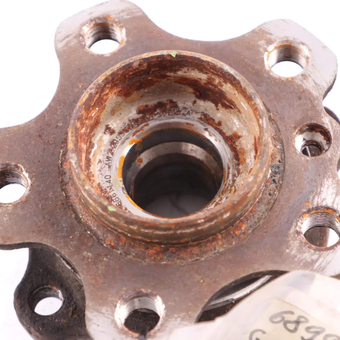 Flange Hub Rear Left Right N/O/S Axle Wheel Hub Bearing to BMW G11 Drive with Part number 6861140 BMW G11 Drive Flange Hub Rear Left Right N/O/S Axle Wheel Hub Bearing - SKU 6899174 - Part number 6861140