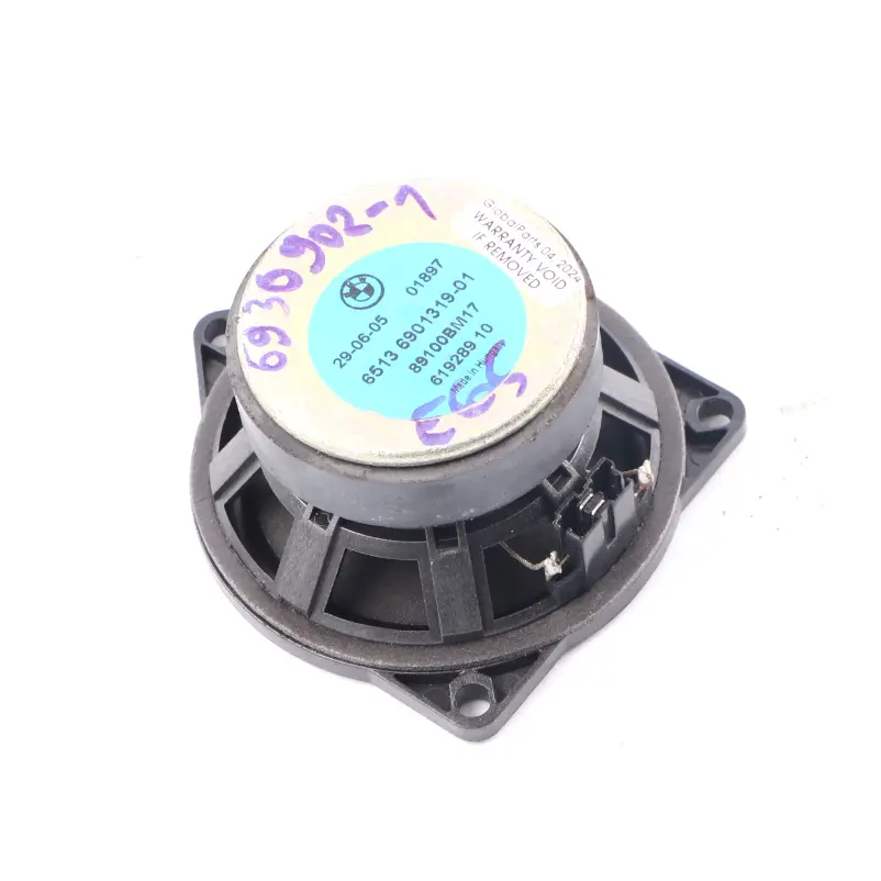 HiFi Mid Range Altoparlante per BMW E60 E65 E81 E87 E90 R56 con numero di parte 6901319 BMW E60 E65 E81 E87 E90 R56 HiFi Mid Range Altoparlante - SKU 6901319 - Numero di parte 6901319