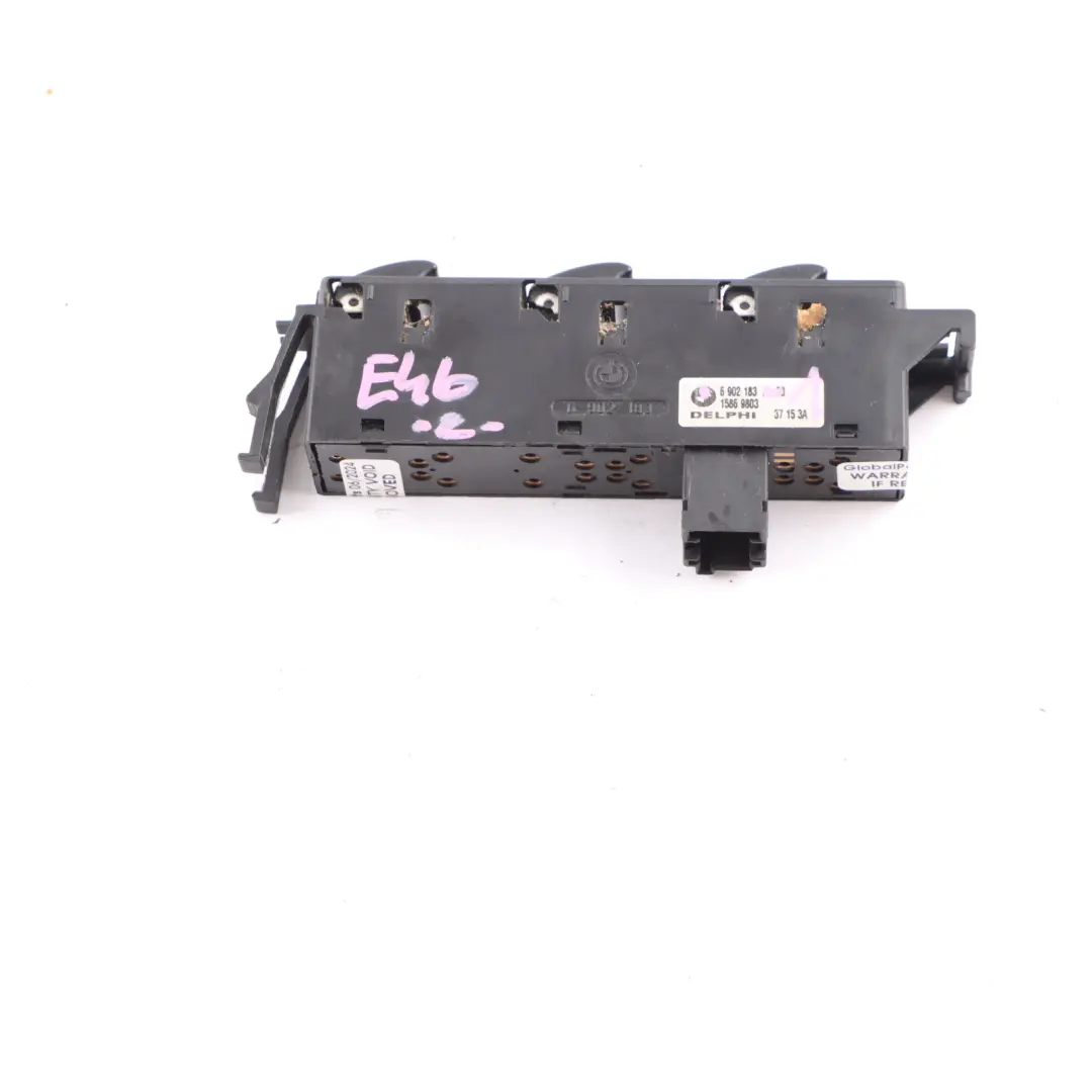 Switch Window Lifter Driver's Side to BMW 3 Series E46 Convertible with Part number 6902183 BMW 3 Series E46 Convertible Switch Window Lifter Driver's Side - SKU 6902183-1 - Part number 6902183