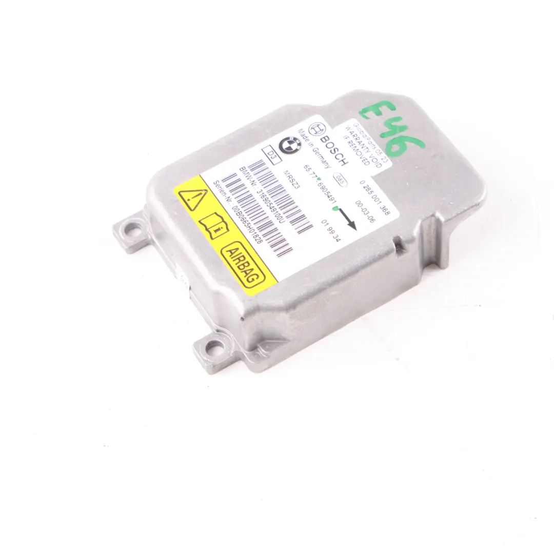 Modulo airbag BMW E46 X5 E53 Unità di controllo ECU Air Bag laterale per con numero di parte 6905491 Modulo airbag BMW E46 X5 E53 Unità di controllo ECU Air Bag laterale - SKU 6905491 - Numero di parte 6905491