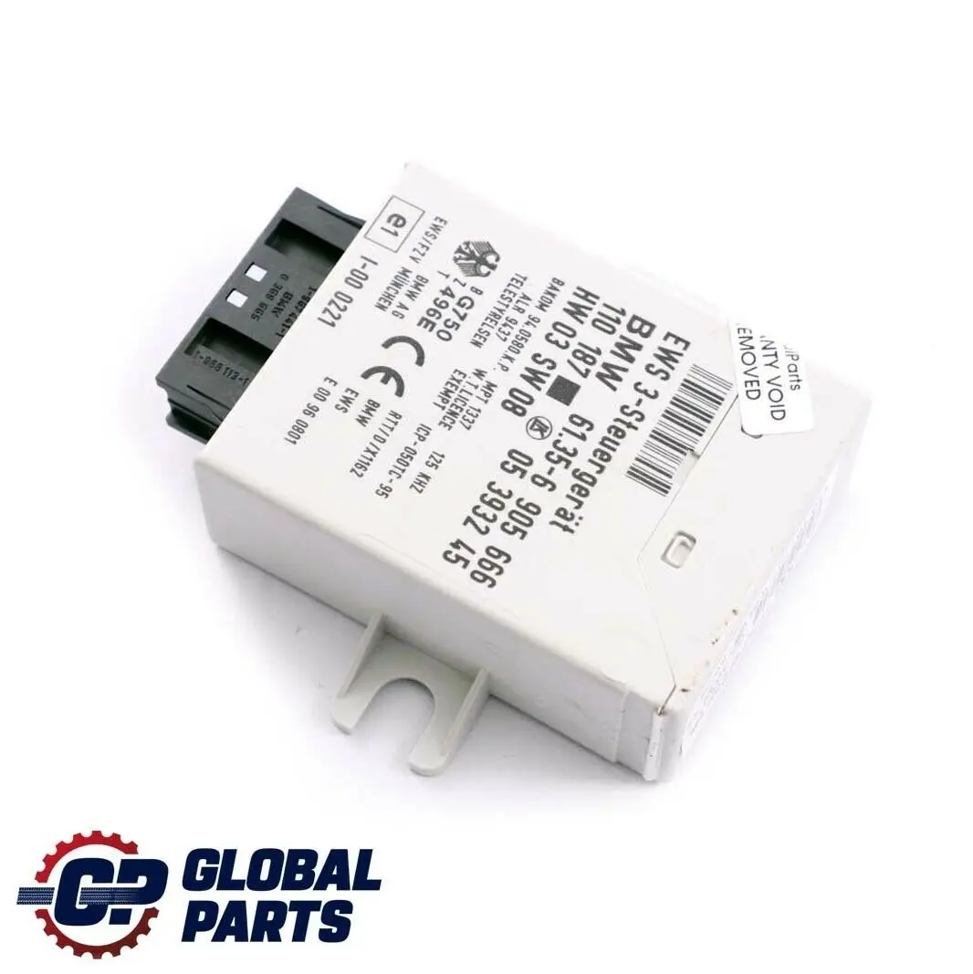 EWS3 Control Unit 3 Immobiliser Module ECU BMW E39 E46 Mini Cooper R50 - SKU 6905666 - Part number 6905666