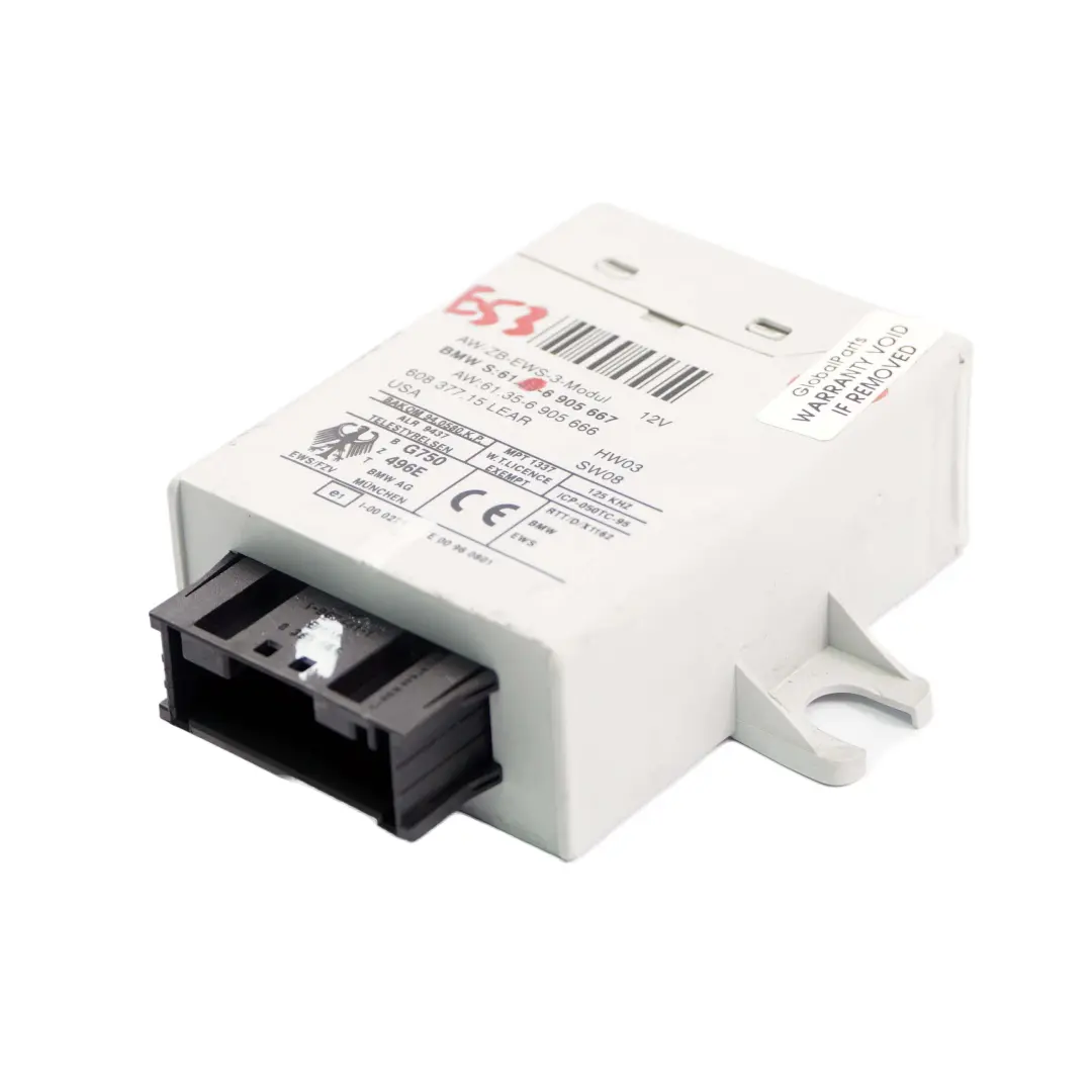 BMW E46 E83 Moduł sterownik EWS 3 III - SKU 6905667 - Numer Części 6905667