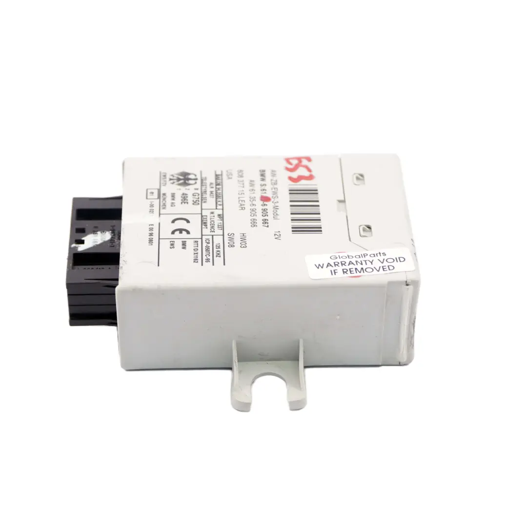 BMW E46 E83 Moduł sterownik EWS 3 III - SKU 6905667 - Numer Części 6905667